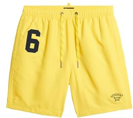 Superdry Herren 17-Zoll Polo-Badeshorts aus recyceltem Material