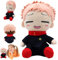 YISKY J-ujutsu K-aisen Plüschtier, Itadori Yuji Anime Plüschpuppe, Jujuts Kaise Plush Toy, Itadori Yuji Plush Doll, Itadori Yuji Figuren Stoffpuppen, Itadori Yuji Kuscheltier, für Jungen und Mädchen