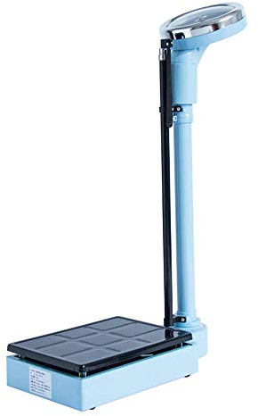Mechanische Waage, Höhenwaage, Analyse der Körperzusammensetzung, analoges großes Zifferblatt, keine Batterien erforderlich