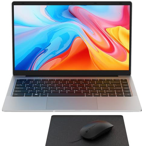 MAXLEGEN M14 PC Portatile, Notebook, CPU Celeron N4120, RAM 16GB DDR4, 256GB SSD, Display 14,1 FHD 1920 * 1080 IPS, 2.4G/5G WiFi, BT4.2, Computer Portatile con Mouse, Tappetino per mouse