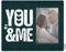 Bilderrahmen für Paare, You & Me, Geschenke für Ehefrau, Ehemann, 10,2 x 15,2 cm, Holz-Bilderrahmen für Tischplatte oder Wand, Hochzeitsgeschenke für Frauen und Männer, Geschenk für Hochzeit,