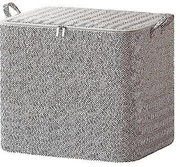 Christmas Decor sunnymi Life, Non-woven Zipper Storage Bag Moving Quilt Storage Basket Travel Large-capacity Clothing Storage Bag 2023 for Christmas Outdoor Indoor Decor