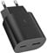 USB C Ladegerät,25W 2Port Schnellladegerät USB A & USB C Netzteil für Samsung Galaxy S25 S24 S23 S22 S21 S20 S10 A56 A55 A54 A53 A36 A35 A16 A15 A05s A04s Z Flip 7/6 Samsung Handy Stecker Fast Charger