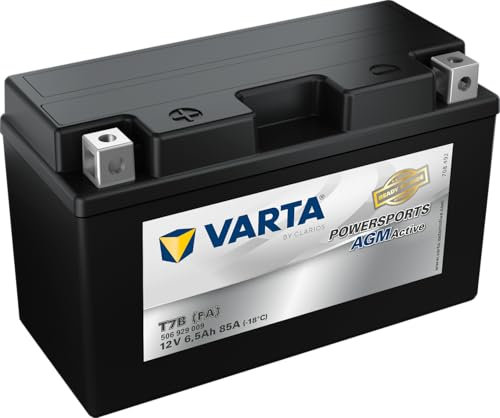 Batterie Moto VARTA Powersports AGM Active T7B (FA) - 12V 6,5Ah 85A
