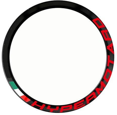 CYDJML Set di Adesivi per Pneumatici Adesivi per Cerchi Moto Adesivi Catarifrangenti Notturni per Ducati Hypermotard 950 Adesivi Decorativi Adesivo per mozzo Ruota(Colore 2)