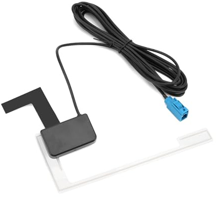 SZDPC 3 Meter DAB Aktivantenne, Aktive DAB+ / FM/AM Antenne Kompatibel mit VW, Audi, Škoda, Seat, BMW, Mercedes-Benz, Kompatibel mit RNS 310 315 RCD 510 310 Discover Pro Media Navigation HDD System