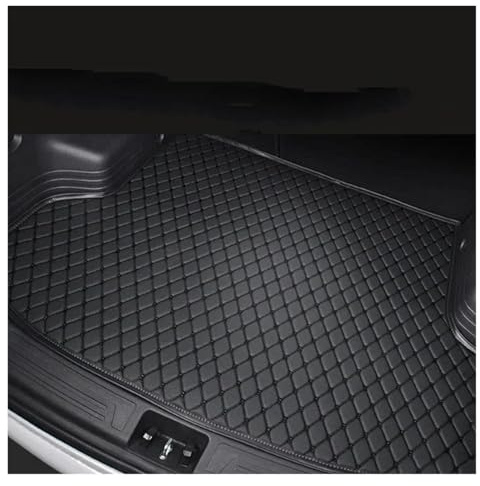 Funda Maletero Alfombrillas para Maletero de Coche para Peugeot 308 (2016, 2017, 2018 y 2019) Bandeja Maletero(Negro Negro)