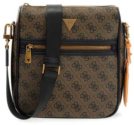 GUESS Umhängetasche Milano Crossbody Bag 2 Coffee hellbraun