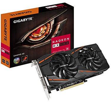 Gigabyte Radeon RX 580 Gaming 4 Go Cartes Graphiques GV-RX580GAMING-4GD
