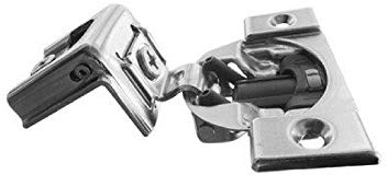 Blum Blumotion Compact 39C Scharnier und Platte zum Aufschrauben, 3,8 cm (1 1/2 Zoll) Overlay, 50 Stück