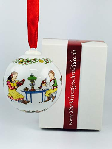 Hutschenreuther Porzellan Weihnachtskugel 2003 OHNE Originalverpackung