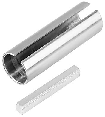 Adaptateur de Manchon de Manivelle, Adaptateur de Manchon d'Arbre de Vilebrequin de Poulie de Moteur à Gaz de 7/8 à 1 Pouce avec Clé de Marche
