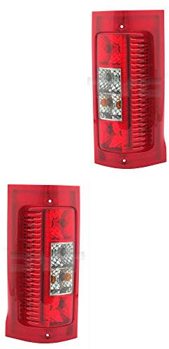 Heckleuchten Rückleuchten Rücklicht Set rechts & links Satz für Modell Jumper (244) Baujahr: 04/2002->> Ducato 04/2002-06/2006 Boxer Kunststoff ohne Lampenträger