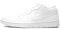 Jordan Donna Air 1 Low Leather Synthetic White Formatori 38 EU