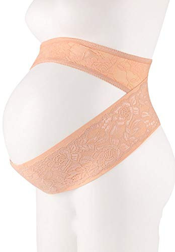 AMAZOM Femme Enceinte Ceinture -Ceinture De Maternité Soutien Lombaire Et Abdominal pour Femme Enceinte - Bandeau De Grossesse Elastique Et Comfortable - Gaine Abdominale Respirable,A