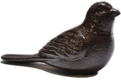 Door Stopper Wedge, Heavy Duty Cast Iron Decorative Bird Door Stops, Rustic Doorstop,Vintage Animal Statue