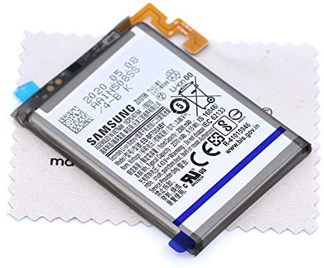Batterie d'origine Samsung EB-BF701ABY pour Samsung Galaxy Z Flip (F700F) SUB avec Chiffon de Nettoyage Mungoo