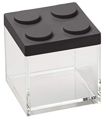 Omada Design - 500 ml Backstein-Lebensmittelbehälter mit stapelbarem Deckel und hochwertigem transparentem Behälter – Brickstore-Linie