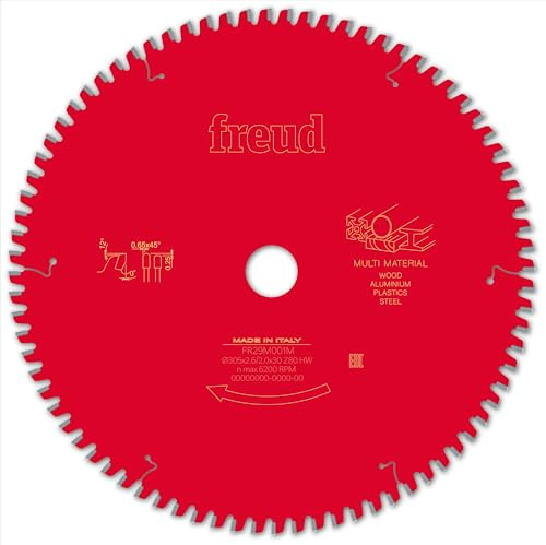 Freud FR29M001M Kreissägeblatt für mehrere Materialien, 305 x 30 mm x 80 T
