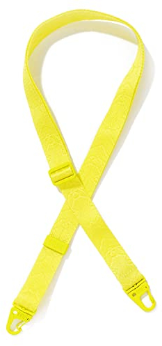 ETUUI Chicago Straps Monochrom in Gelb I Handykette mit Karabinern I Universale Kette Halsband zum Umhängen I Handykette Umhängeband kompatibel für alle Smartphones