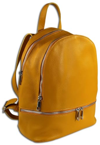 Toscanto Tasche gelb Cityrucksack mittel 32x30x11cm OTT612RY