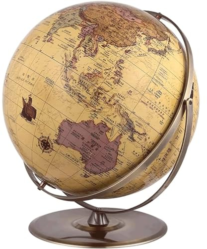 Kristallkugel-Globus, Durchmesser 16,5 Zoll/42 cm, Weltkugel für die Kartierung von Reisen, lehrreich, 720° drehbarer Erdglobus