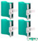 FutureHight Lot de 4 gobelets en silicone pour sublimation - 330 ml - Pour sublimation au four - 3D - En silicone