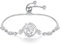 FANCIME Lebensbaum Zirkonia Armband für Damen 925 Sterling Silber Baum des Lebens Zirkonia Anhänger Armband Schmuck Geschenke für Damen Frauen Mädchen