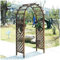 GartenbogenRosenbogen aus Holz für Kletterpflanzen, 120 x 50 x 215 cm Massivholz Gartenbogen Spalier Torbogen Rankhilfe Kletterhilfe Tür Pergola Rosen, Wetterfester Rundbogen