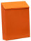 FLCPJGV Eleganter Postkasten für Die Terrasse, Zeitungsbox mit Viel Stauraum, Orange