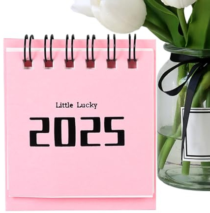 Tischkalender 2024–2025 | monatlicher Desktop-Stehkalender von August 2024