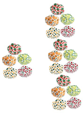 Amosfun 4sets Microwave Bowl Cosy Large Bowl Holder Insulated Protector for Hot Food 5pcs*4