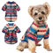 Yoolhamy Hundepullover für Kleine Hunde, Fleece Hunde Pullover, Winter Hundepulli, Ethnische Boho Winterkleidung Weich und warm Pullover Hund Thermische Welpen Dog Sweater (Pink, S)