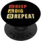 Piepton Dig Repeat Metalldetektor Schmutzmagnet Angeln PopSockets Klebender PopGrip