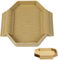 Jubilofex Baignoire d'eau tortues, baignoire antidérapante pour reptiles | accessoire pour terrasse avec double fonction alimentation et salle de bain pour tortues, geckos et