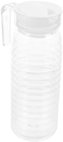 Ciieeo Jarra de Transparente de Jarra para Agua y Bebidas Frías Hogar