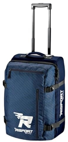 Risport Trolley, Navy, Einheitsgröße, Trolley mit Rädern und einziehbarem Griff