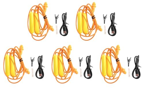 Aboiled 5X Ear Plugs Bluetooth Earphone for Work, Noise Suppression, Hearing Protection,Construction Sites, Noisy Places Orange