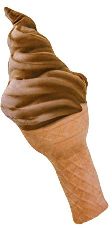 Objektkult Deko Kissen Eiscreme, Modell:Schoko