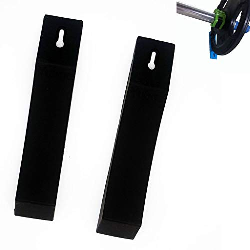 E2shop 2 Pack Kreuzheben Barbell Jack Alternative Keil Verwendet als Laden Unload Gewicht Teller für Fitness Übung Sport Stärke Bodybuilder Leichtathlet Kreuz Training, Schwarz