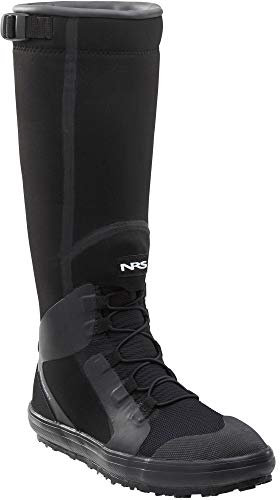 NRS Boundary Boot Neoprene Kayaking Boot 8, Black