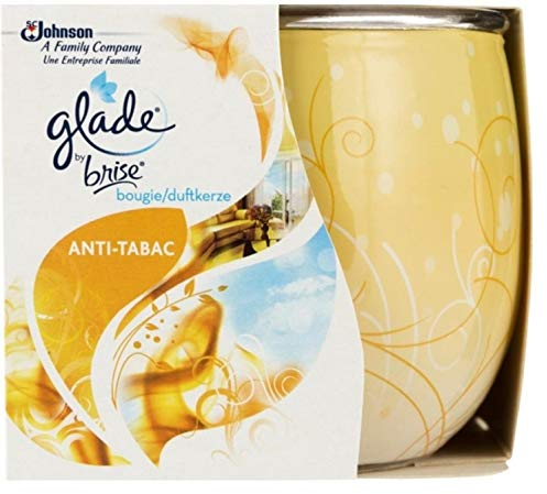 Glade 6er Pack Duftkerze - Anti-Tabac - bis zu 30 Stunden - 120 g