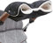 Handwärmer Kinderwagen Handschuhe Handmuff mit warme Fleece und Baumwolle Innenseite Wasserdicht und Winddicht Stroller Handmuff Universalgröße für Kinderwagen Buggy,Radanhänger (Black)