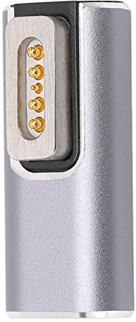 Typ C auf Magnetadapter, USB C L Spitze PD Schnellladeanschluss C Typ Kabel Datenübertragung Magnetadapter für OS X Laptop(Typ C auf Magnetadapter)