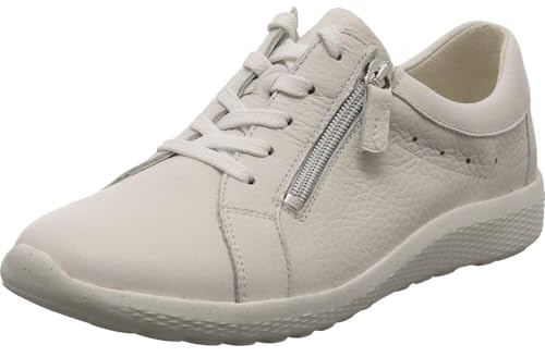 Waldläufer K-Ira Damen Schnürschuh Leder schwarz schwarz