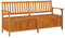 puraday Truhenbank 170 cm Massivholz Akazie Truhenbank Holz Truhenbank mit Stauraum Gartentruhe Sitzbank Gartenbank Holz Sitzbank Outdoor Sitztruhe mit Stauraum Outdoor