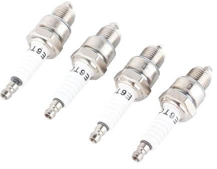 4 Stück 2-Takt-Zündkerze PW50 PW80 PW60 LT50 LT80 E6TC für Roller-Motorrad