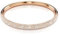 Swarovski Sublima Armreif, Rosé Vergoldeter Damenarmreif mit Strahlenden Swarovski Kristallen