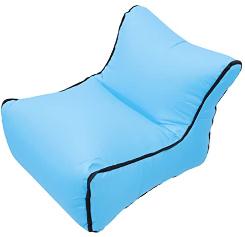 Toddmomy 1Stk Aufblasbares Sofa Luftcouch im Hinterhof aufblasbare Liegen Strandstuhl Liegestuhl aufblasbares Kissen im Freien aufblasbare Matratze Falten Luftkissen Lounge-Sessel Reisen