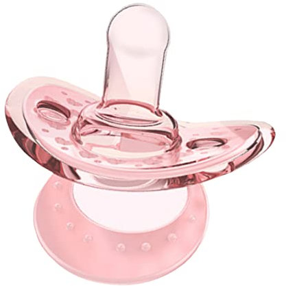 Ciucci siliconici neonati, ciucci a silicone ultra luce, ciuccio neonati per 0-18 mesi neonati neonati
